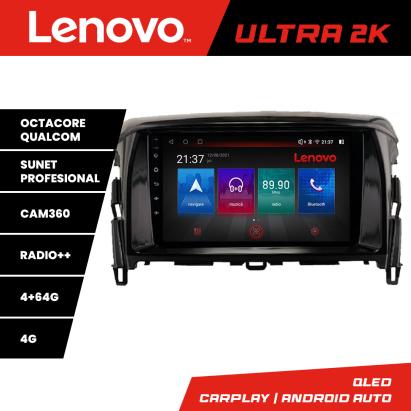 Navigație Android Mitsubishi Eclipse Cross 2017+ QLED 4+64GB 360 Lenovo