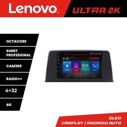 Navigatie BMW Seria 3 F30/F36 QLED 4+32 Android cu CarPlay, Waze si 360