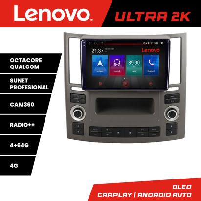 Navigație Android Infiniti FX45 2007-2009 QLED GPS 4G 4GB+64GB 360