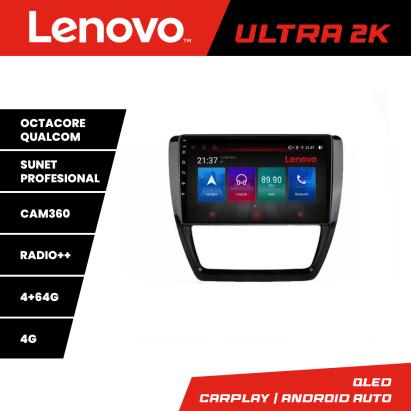 Navigație Android Lenovo pentru VW Jetta 2011-2018, QLED, 4GB+64GB, 360