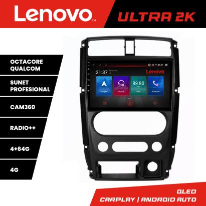 Navigație Android Suzuki Jimny 2007-2016 Lenovo QLED 4GB+64GB 360