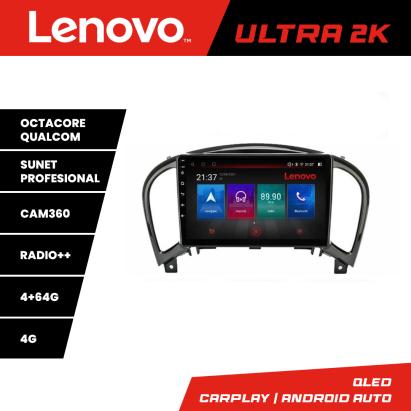 Navigatie Nissan Juke 2010-2015 Lenovo QLED 4GB+64GB 4G Android