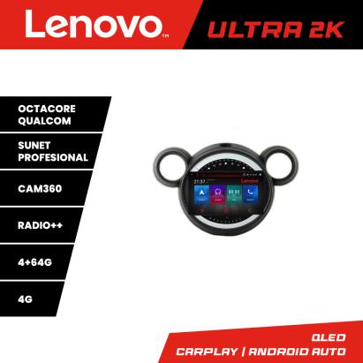 Navigatie Mini Cooper 2009-2015 CIC QLED Qualcomm 8 Core 4GB+64GB Android