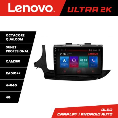 Navigatie Opel Mokka 2016+ Lenovo QLED Android 4GB+64GB cu 360