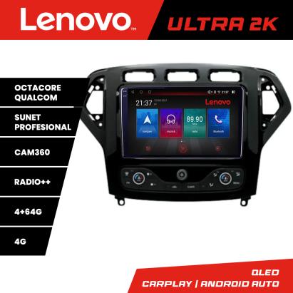 Navigație Android Ford Mondeo 2007-2010 QLED 4GB+64GB 4G GPS Lenovo