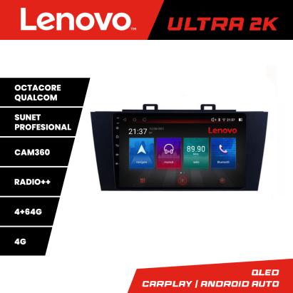 Navigație Android Lenovo QLED 4+64GB pentru Subaru Outback și XV