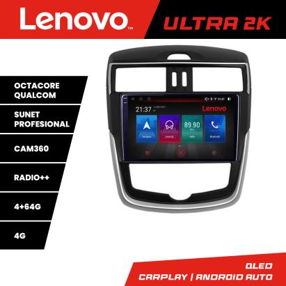 Navigație Nissan Pulsar 2014-2018 Android QLED 4GB+64GB 4G GPS Lenovo
