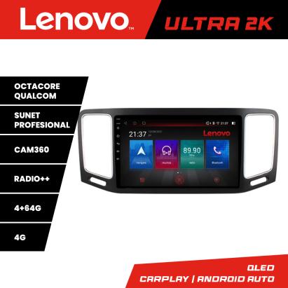 Navigație auto Lenovo QLED 4+64 Android pentru VW Sharan 2011-2020