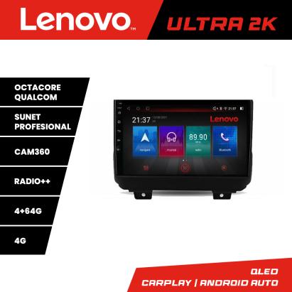 Navigație Lenovo pentru Jeep Wrangler 2018+ QLED 4GB+64GB Android