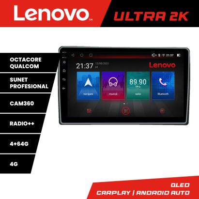 Navigație Android Nissan X-Trail 2004-2007 QLED 4+64GB 8 Core Lenovo