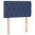 Pat box spring cu saltea, albastru, 80x200 cm, textil GartenMobel Dekor