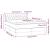 Pat box spring cu saltea, crem, 140x200 cm, textil GartenMobel Dekor