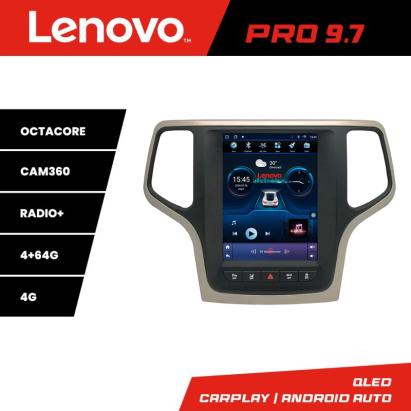 Navigație Jeep Grand Cherokee 2014-2019 QLED 9.7, 8 Core, 4GB+64GB, 4G