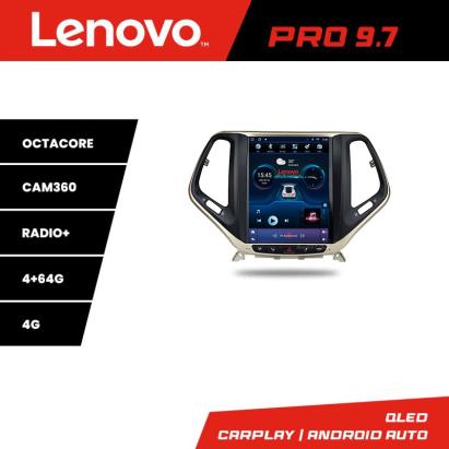 Navigație Tesla Jeep Cherokee 2016-2020, 8 Core, 4GB+64GB, 4G, CarPlay