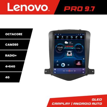 Navigație dedicată tip Tesla Chevrolet Cruze 2006-2012, 4GB RAM, 64GB, 4G