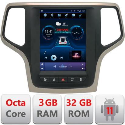 Navigație Jeep Grand Cherokee 2014-2019 QLED 9.7 inch, 8 Core, 3GB+32GB, 4G