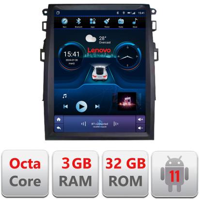Navigație Ford Mondeo 4 tip Tesla 9.7 inch, 4G, CarPlay, Android Auto