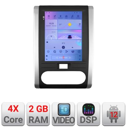 Navigatie Tesla pentru Nissan X-Trail 2008-2012, 2GB RAM, 32GB, CarPlay