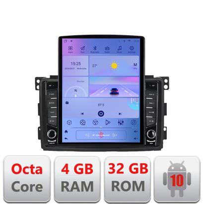 Navigație Android Smart 2005-2010, ecran Tesla 9.7", 4GB RAM, 32GB, 4G