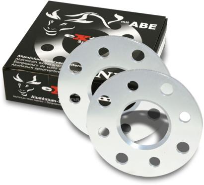 Spacere din aluminiu de 10 mm 4 X 100 potrivite pentru VW Polo IV 6N Performance AutoTuning