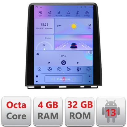 Navigatie Android Hyundai Santa Fe 2006-2012 QLED 9.7 inch, 4GB+32GB, 4G