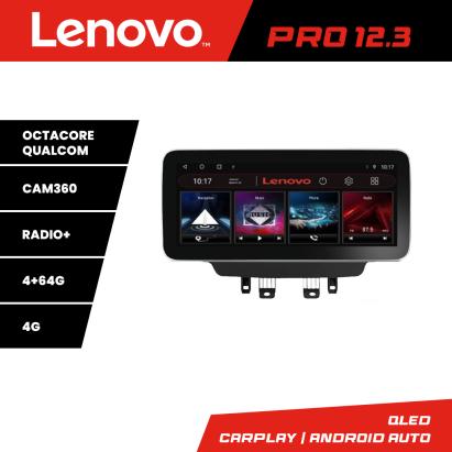 Navigatie Mazda CX-3 si Mazda 2 2014-2020 Lenovo Pro 12.3 QLED 4G 4+64GB
