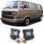 Pereche de lumini de semnalizare negre fumurii stânga dreapta, potrivită pentru VW T3 Bus Van Transporter 79-92 Performance AutoTuning