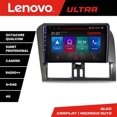 Navigație Volvo XC60 2008-2012 Lenovo QLED Android 4+64GB 360