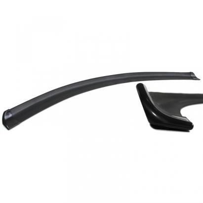 Buza spoiler flexibilă cu capace laterale – Universală față/spate – Negru 145x2cm Performance AutoTuning
