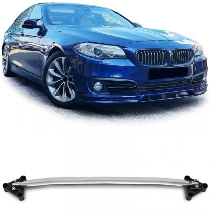 Bară de rigidizare din aluminiu lustruit pentru compartimentul motor, potrivită pentru BMW Seria 5 F10 F11 2010-2017 Performance AutoTuning