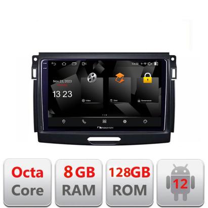 Navigatie Android Ford Ranger 2015-2020, QLED 2K, 8GB RAM, 128GB