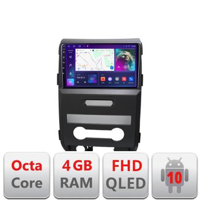 Navigație Android Ford F150 2008-2014 cu ecran QLED, 4GB RAM și 64GB