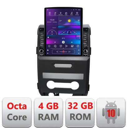 Navigație Ford F150 2008-2014 Tesla 9.7 Android, GPS, 4G, 4GB+32GB