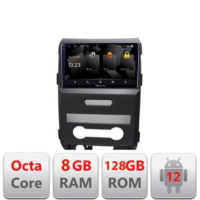 Navigatie Android Ford F150 2008-2014 2K QLED 8+128GB 4G DSP