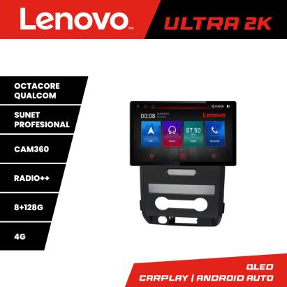 Navigație Android Ford F150 2008-2014, ecran 13 inch 2K, 8GB+128GB, 4G