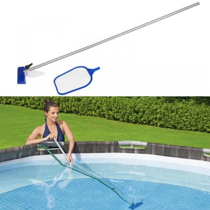 Set de curățare a piscinei BESTWAY, cu skimmer cu vid Venturi, potrivit pentru piscine de până la 396 cm Performance AutoTuning