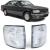 Indicatori albi potriviți pentru Mercedes W126 Coupe SEC 80-91 Performance AutoTuning