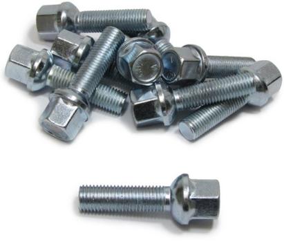 10 șuruburi de roată cu cap sferic M14x1.5 41mm Performance AutoTuning