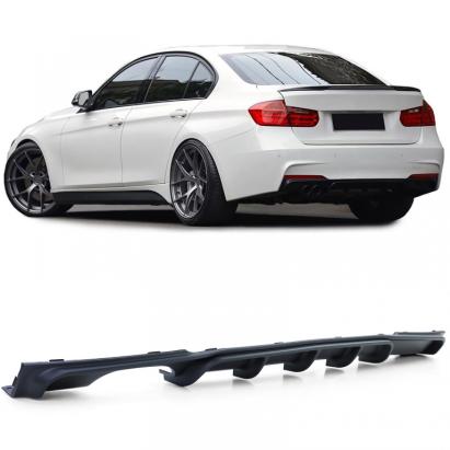 Difuzor spate Performance negru mat potrivit pentru BMW F30 F31 320 325 328 330 335 Performance AutoTuning