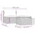 Set mobilier de grădină cu perne, 3 piese, negru, poliratan GartenMobel Dekor