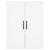 Dulap înalt, alb, 69,5x34x180 cm, lemn compozit GartenMobel Dekor
