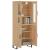 Dulap înalt, stejar sonoma, 69,5x34x180 cm, lemn compozit GartenMobel Dekor