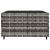 Set mobilier de grădină cu perne, 3 piese, gri, poliratan GartenMobel Dekor