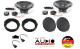 Difuzoare auto dedicate usi spate Audi A1, Q2, Q3 Audio System 240W