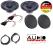 Difuzoare auto spate Audi A2, A3, A4, TT, R8 Audio System 165 mm