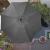 Umbrela terasa gradina, cu manivela, diametru 400cm, Gri Household NewTrend