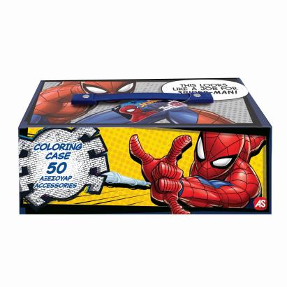 SET DE PICTURA IN VALIZA DE HARTIE SPIDER MAN