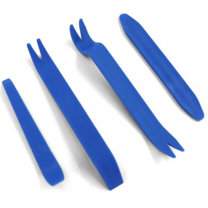 Unealtă de îndepărtare pentru montarea levierului, trimuri decorative auto, benzi pentru panoul interior, albastre Performance AutoTuning