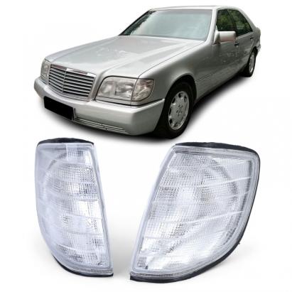 Set Indicator Alb Stânga Dreapta potrivit pentru Mercedes S Class W140 1991-1998 Performance AutoTuning