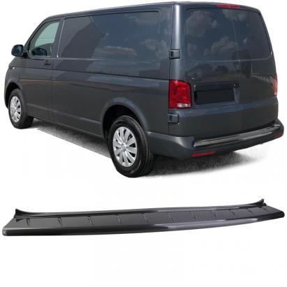 Protector de bumper ABS aspect carbon pentru VW Bus T5 T6 cu uși duble Performance AutoTuning